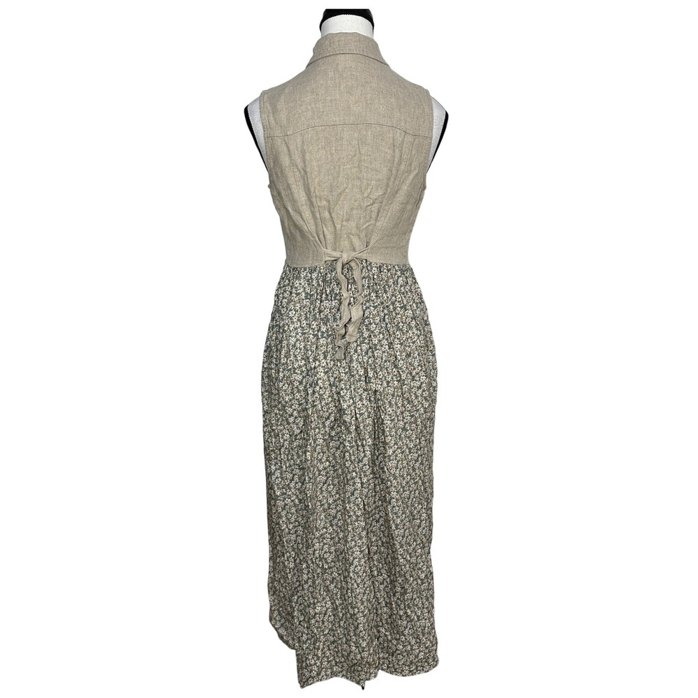 VTG DBY Ltd Floral Dress Womens Sz 3 Grunge Prairie Cottagecore Whimsigoth Boho - Picture 2 of 10